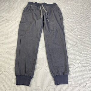 FIGS Zamora 2.0 Gray Jogger Scrub Pants Women's Size Small S Style W18SW2005